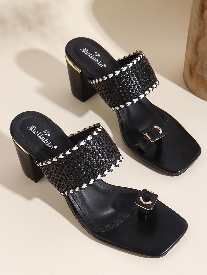 women black slip on sandal - 22013333 -  Zoom Image - 0