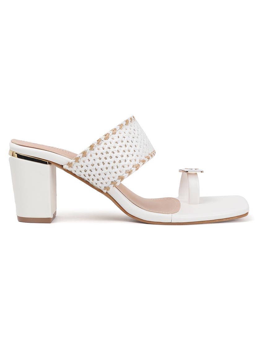 women white slip on sandal - 22013334 - Standard Image - 3
