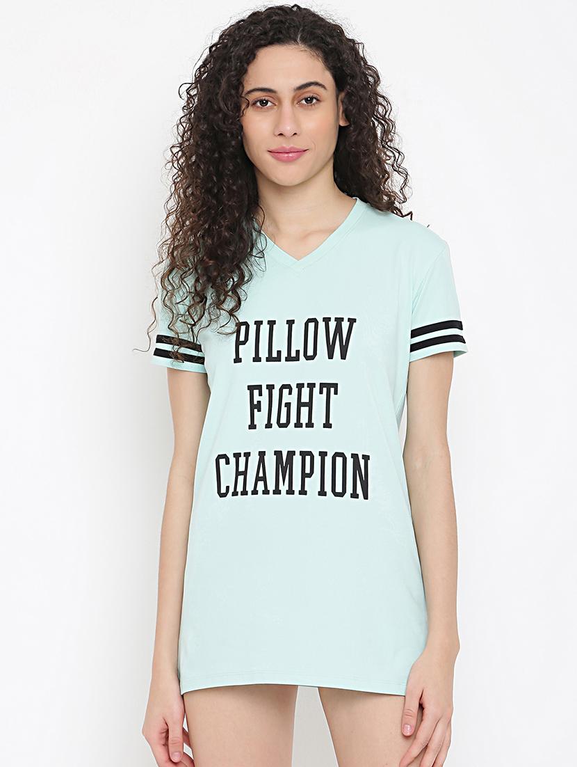 women printed short sleeve regular fit t-shirt