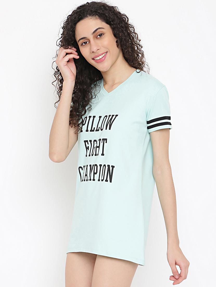 women printed short sleeve regular fit t-shirt - 22013479 - Standard Image - 3
