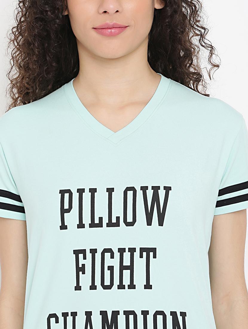 women printed short sleeve regular fit t-shirt - 22013479 - Standard Image - 5