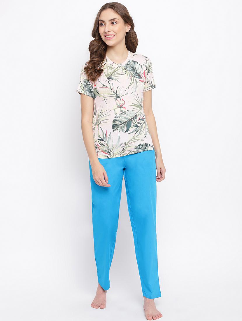 women printed short sleeve regular fit t-shirt