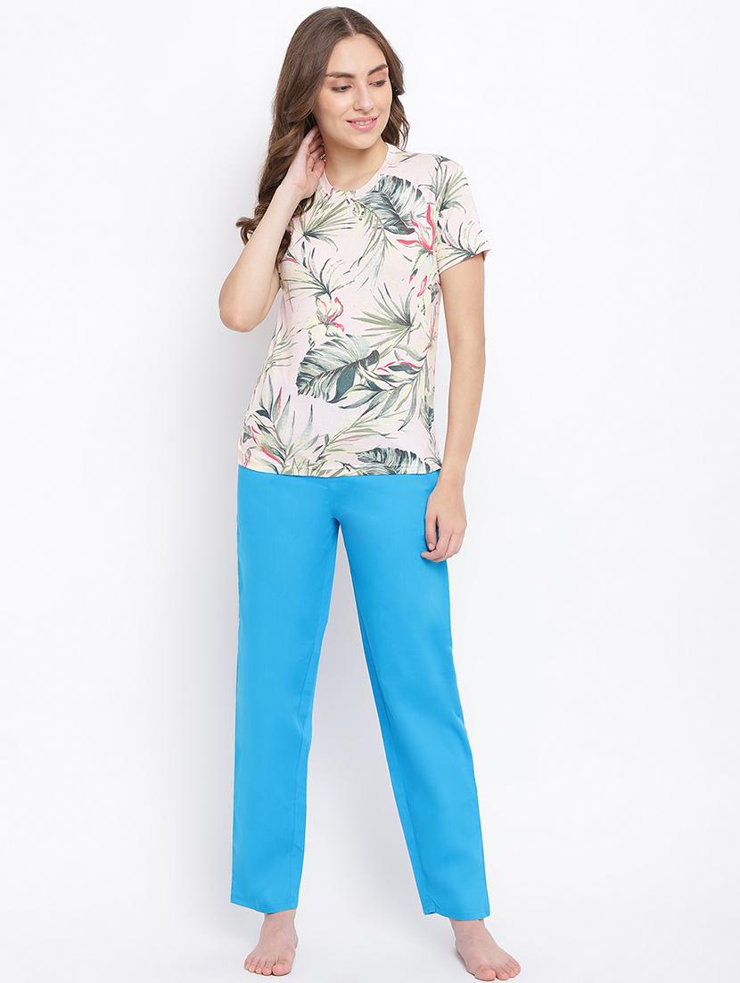 women printed short sleeve regular fit t-shirt - 22013480 - Standard Image - 3