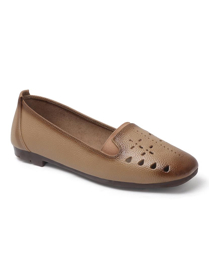 women beige slip on ballerina - 22013509 - Standard Image - 3