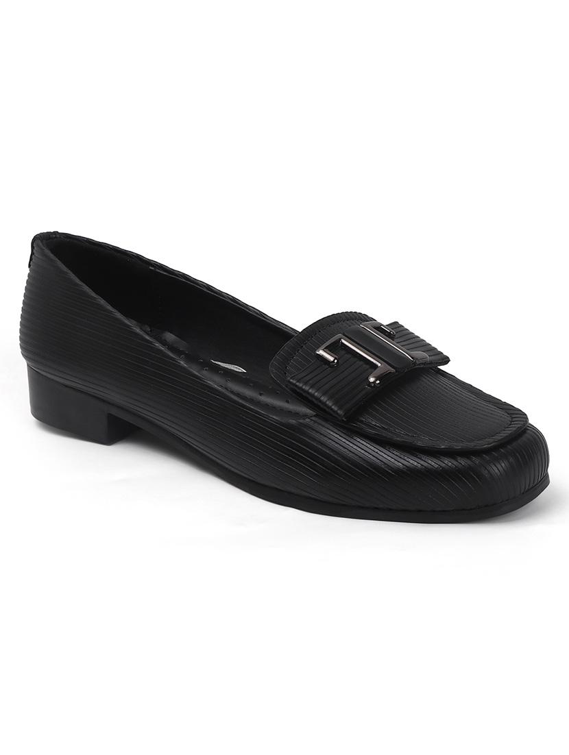 women black slip on ballerina - 22013510 - Standard Image - 3
