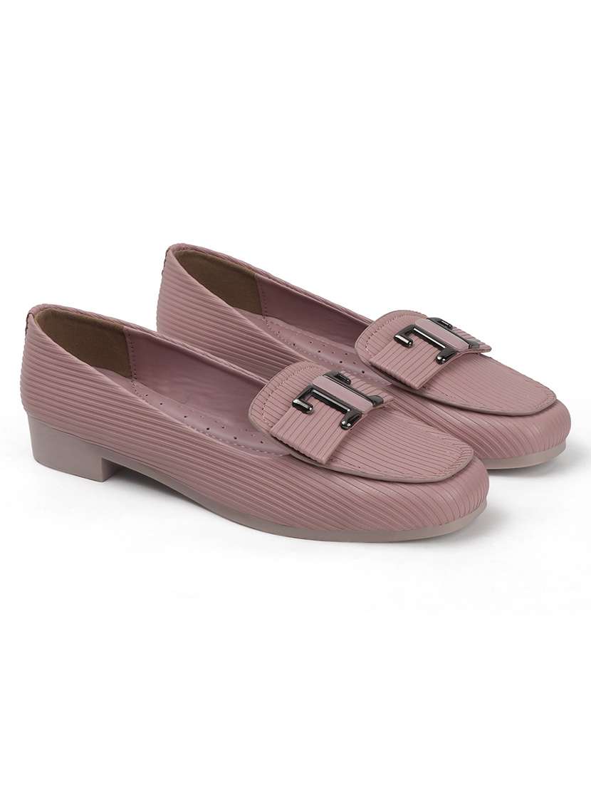 women purple slip on ballerina - 22013511 - Standard Image - 3
