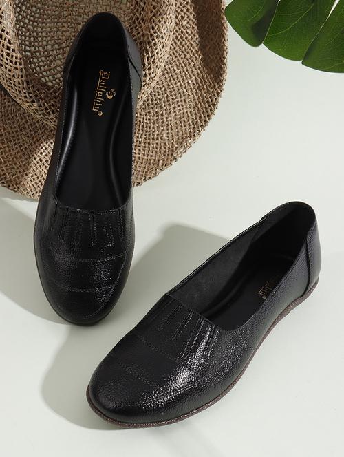 women black slip on ballerina - 22013512 -  Standard Image - 0