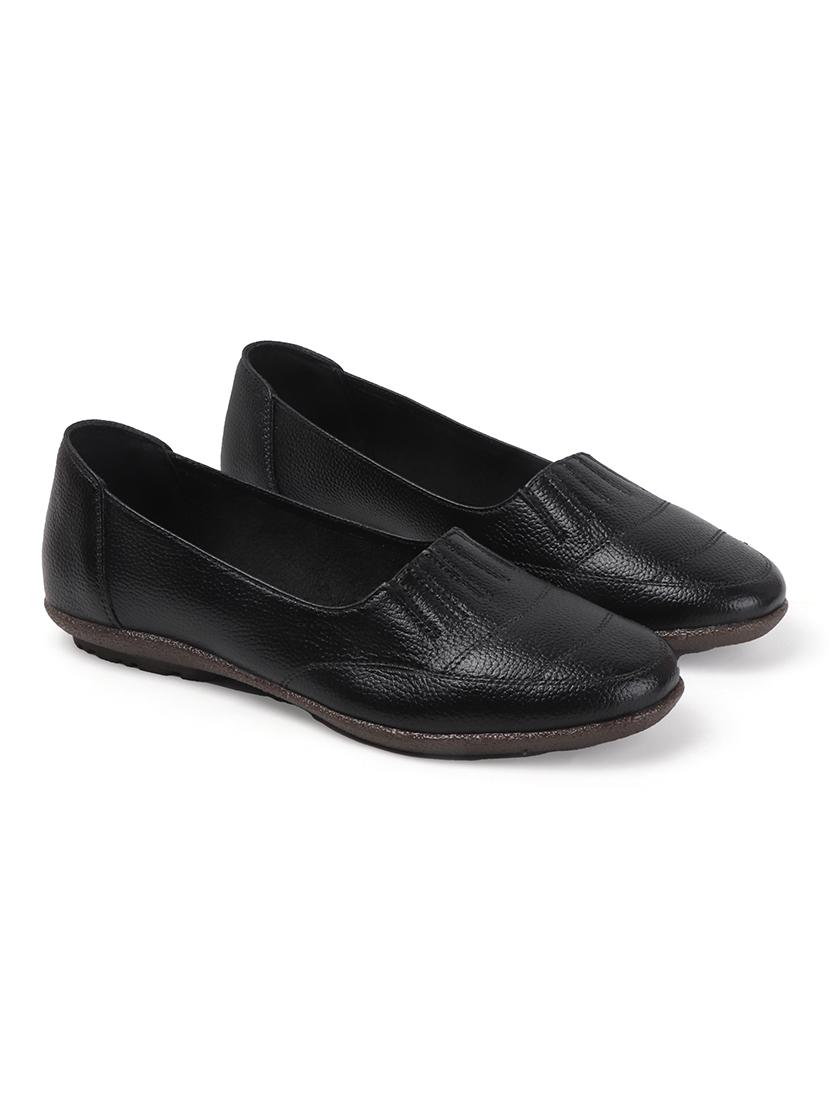women black slip on ballerina - 22013512 - Standard Image - 5