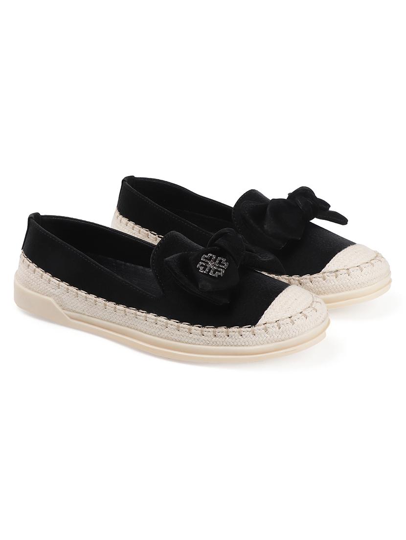 women black slip on ballerina - 22013515 - Standard Image - 3