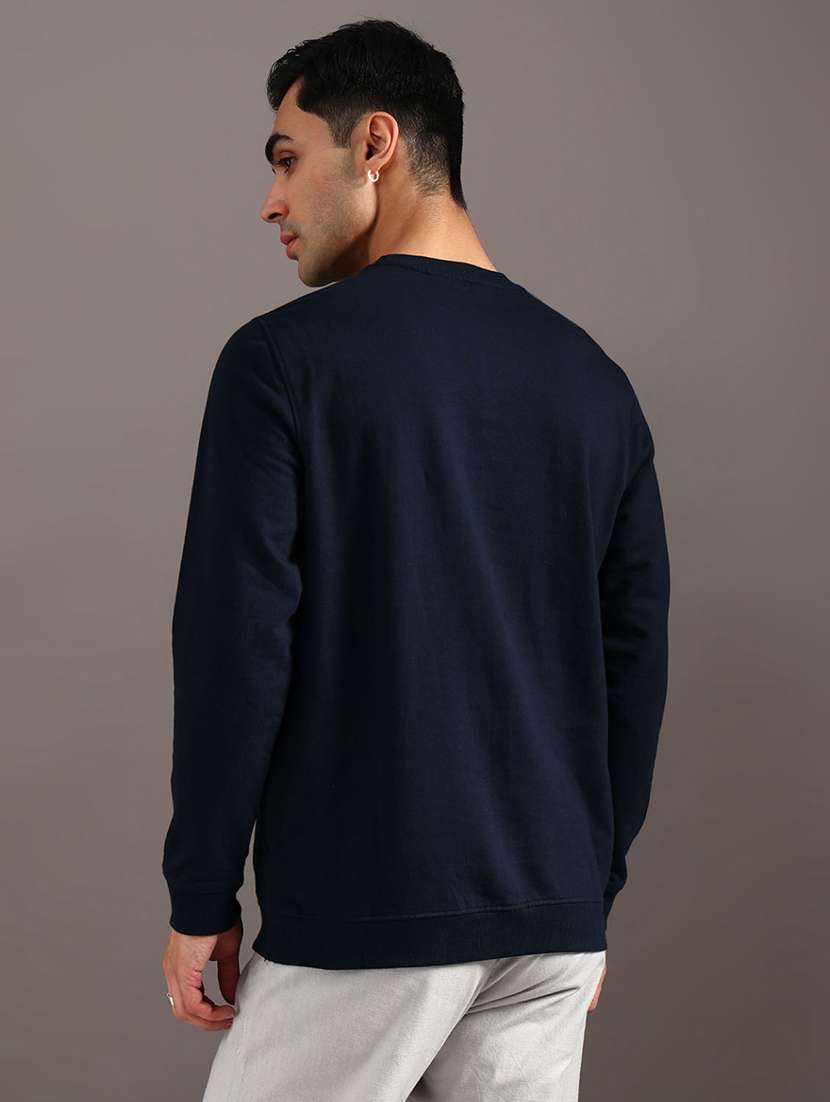 men striped long sleeve sweatshirt - 22013883 -  Standard Image - 3