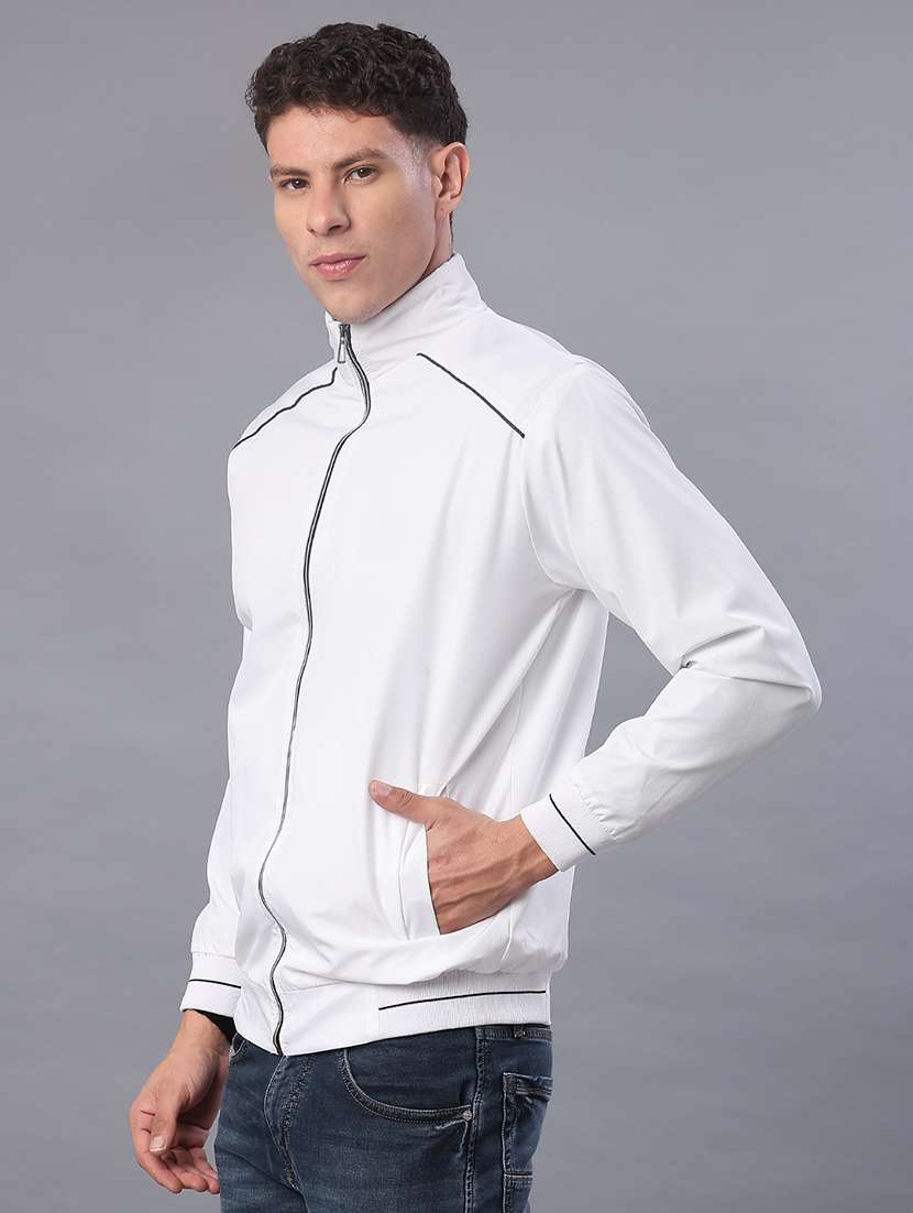 Men Solid Long Sleeve Regular Fit Casual Jacket - 22013925 -  Standard Image - 3