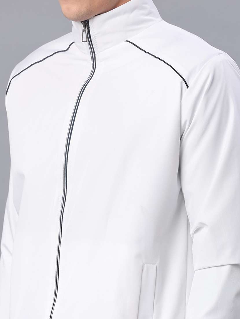 Men Solid Long Sleeve Regular Fit Casual Jacket - 22013925 -  Standard Image - 5