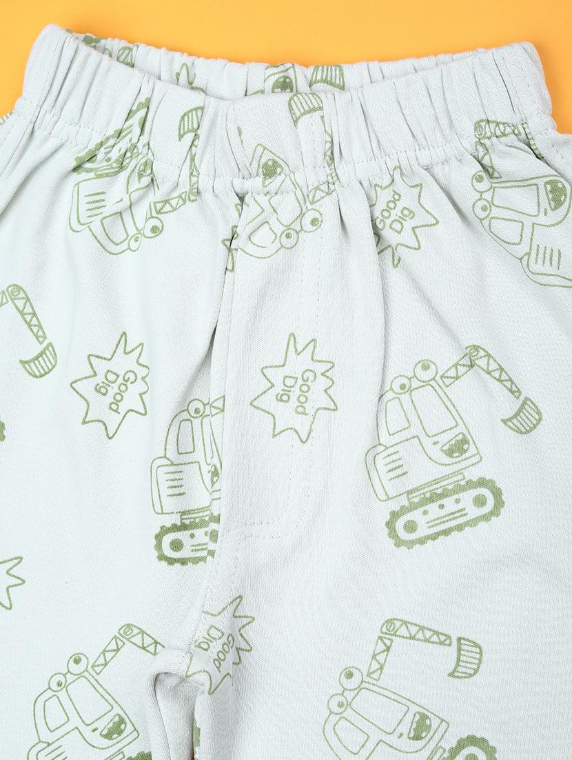 kids printed t-shirt and shorts co-ord set - 22014144 - Standard Image - 3