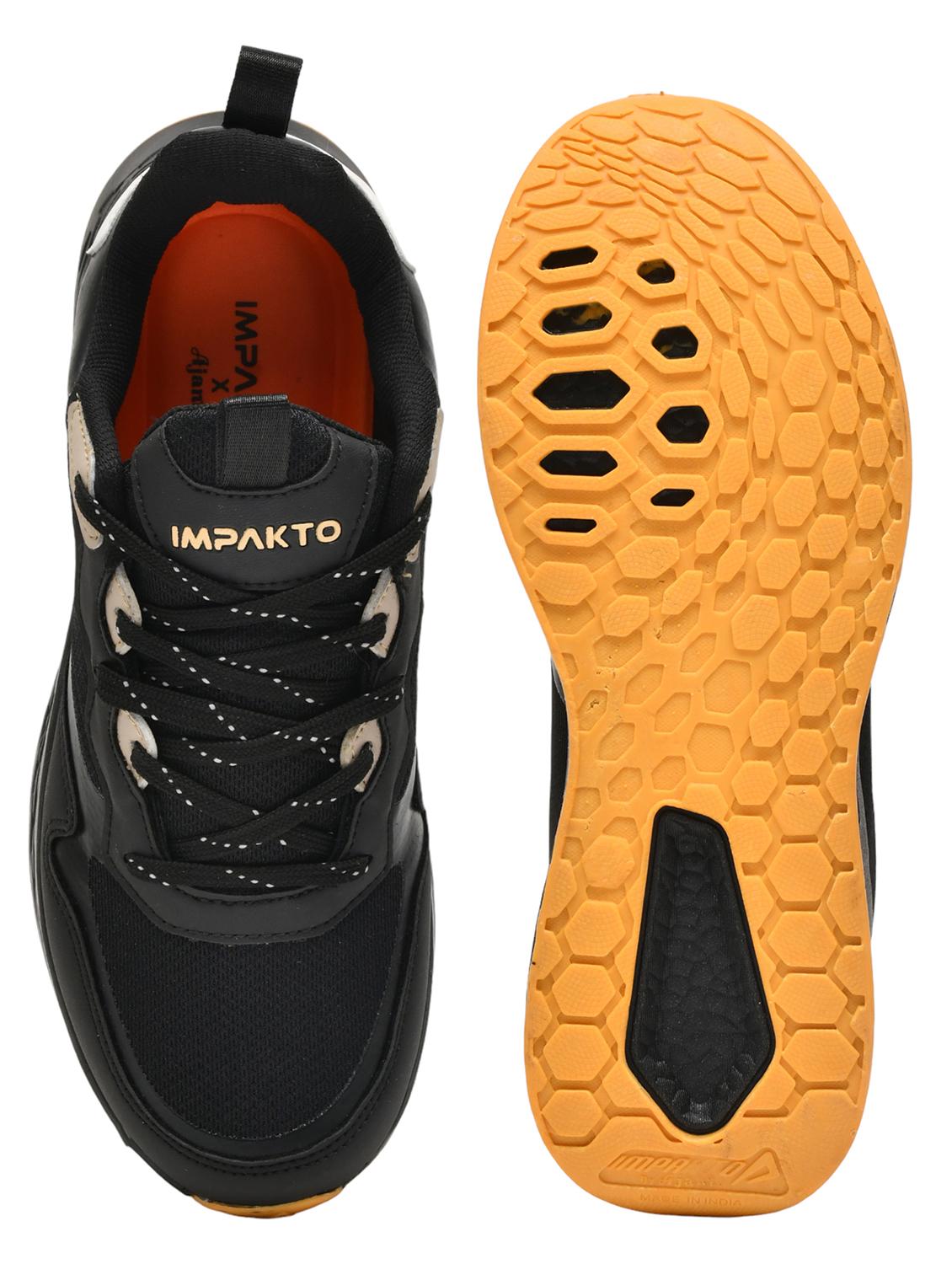 men black lace up sneaker - 22015917 - Standard Image - 3