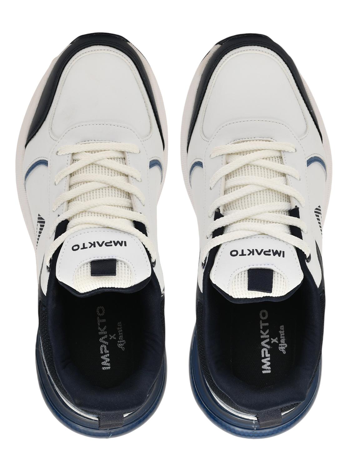 men blue lace up sneaker - 22015930 - Standard Image - 5