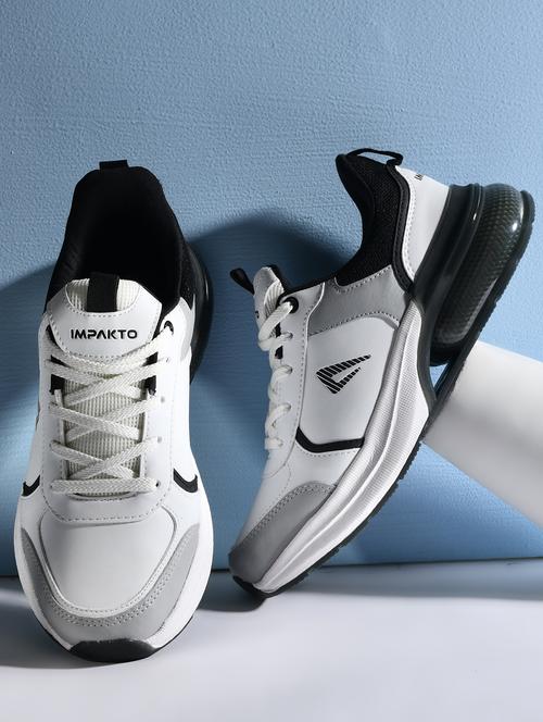 men white lace up sneaker - 22015931 -  Standard Image - 0