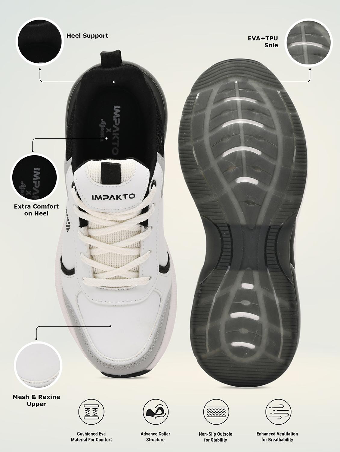 men white lace up sneaker - 22015931 - Standard Image - 5