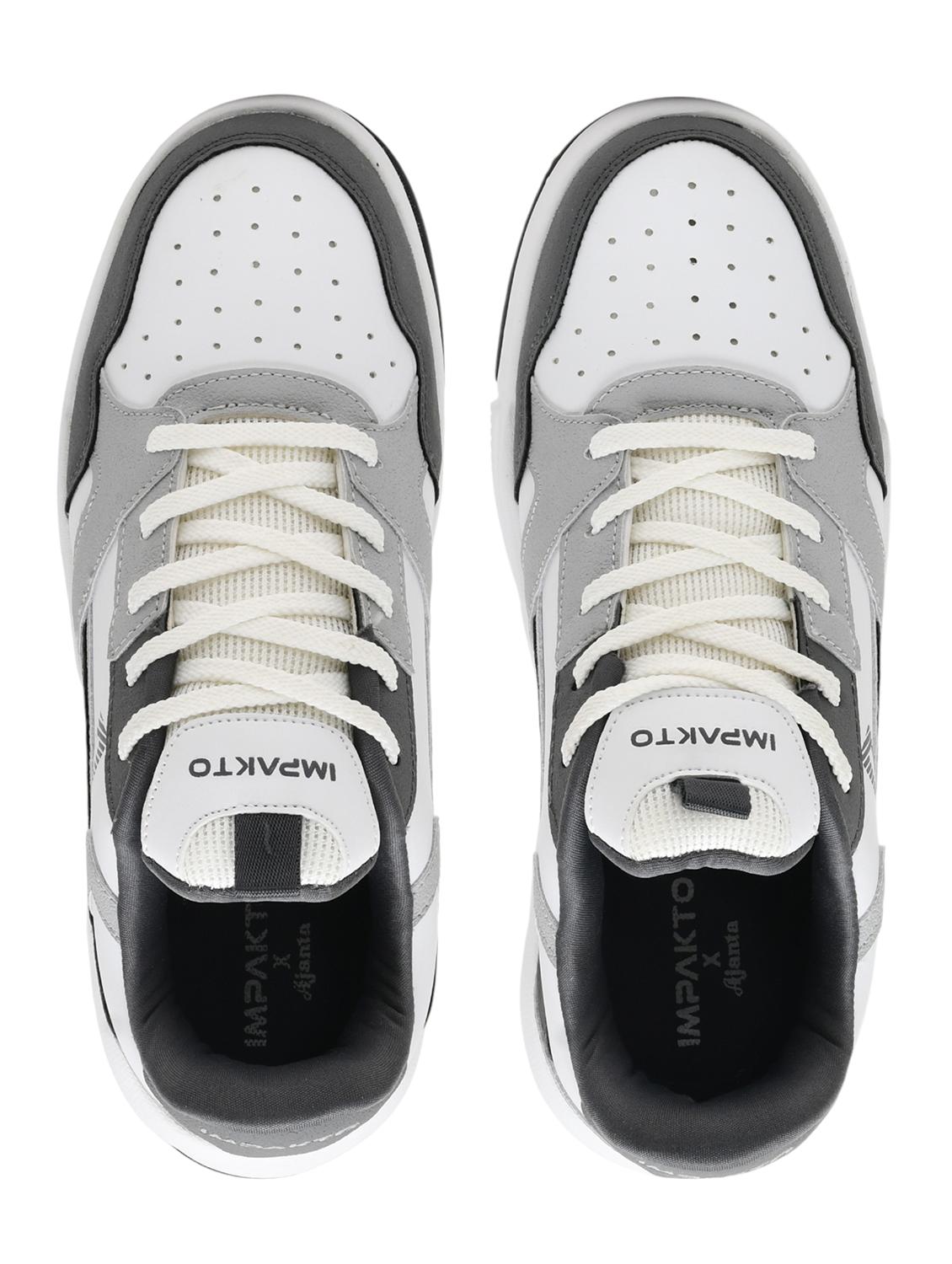 men white lace up sneaker - 22015933 - Standard Image - 5