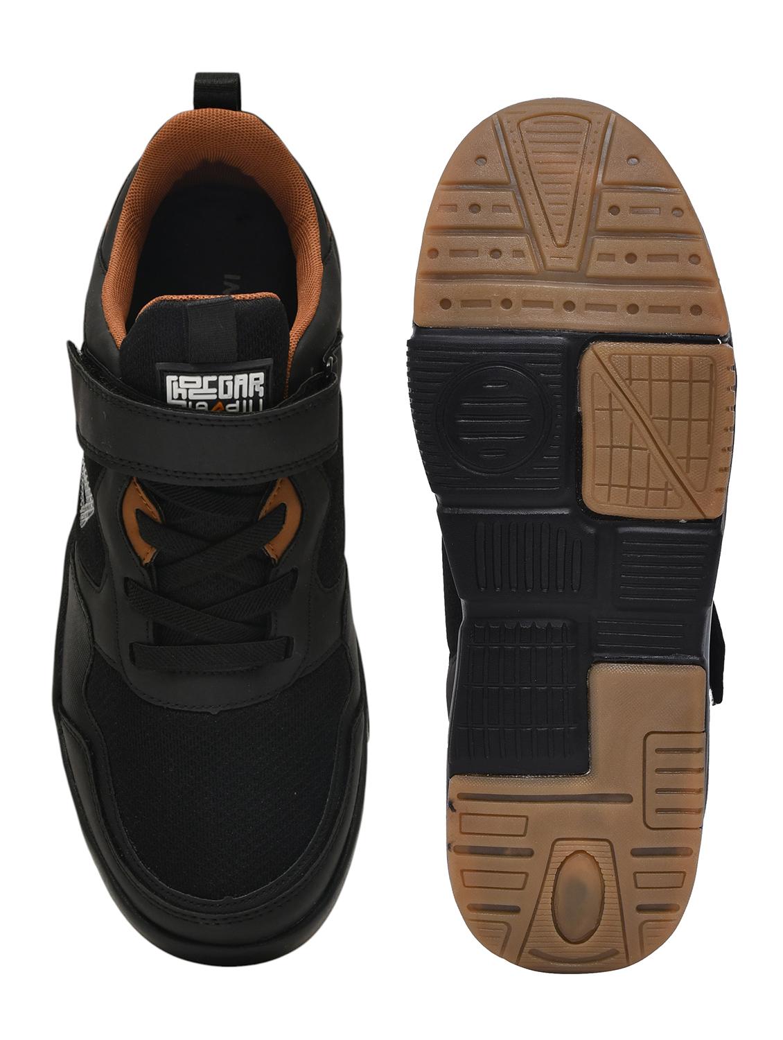 men black lace up sneaker - 22015934 - Standard Image - 3