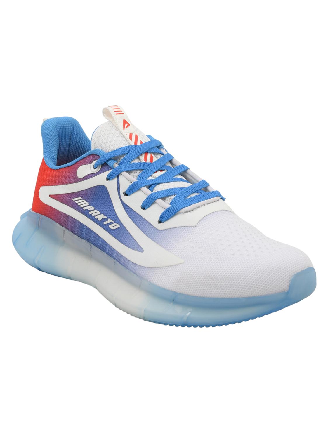 men blue lace up sport shoe - 22016121 - Standard Image - 3