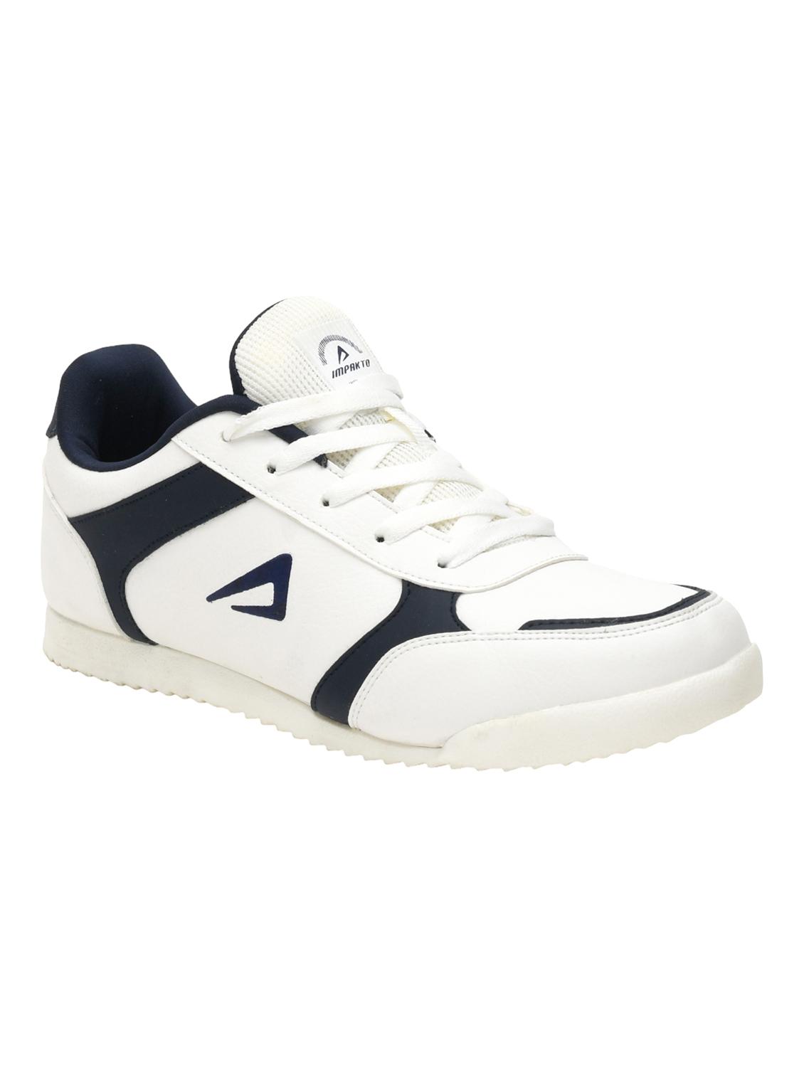 men white solid laec up sneaker - 22016125 - Standard Image - 3