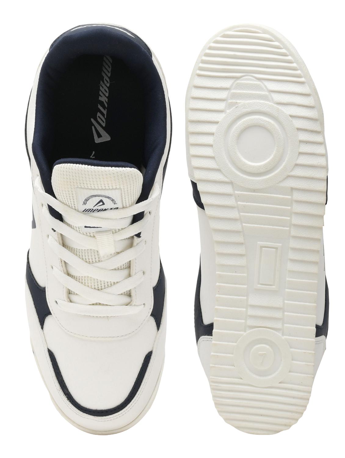 men white solid laec up sneaker - 22016125 - Standard Image - 5