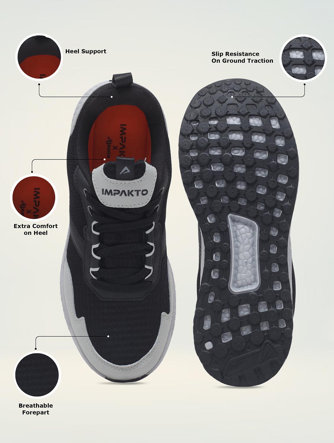 men black lace up sport shoe - 22016332 - Standard Image - 5