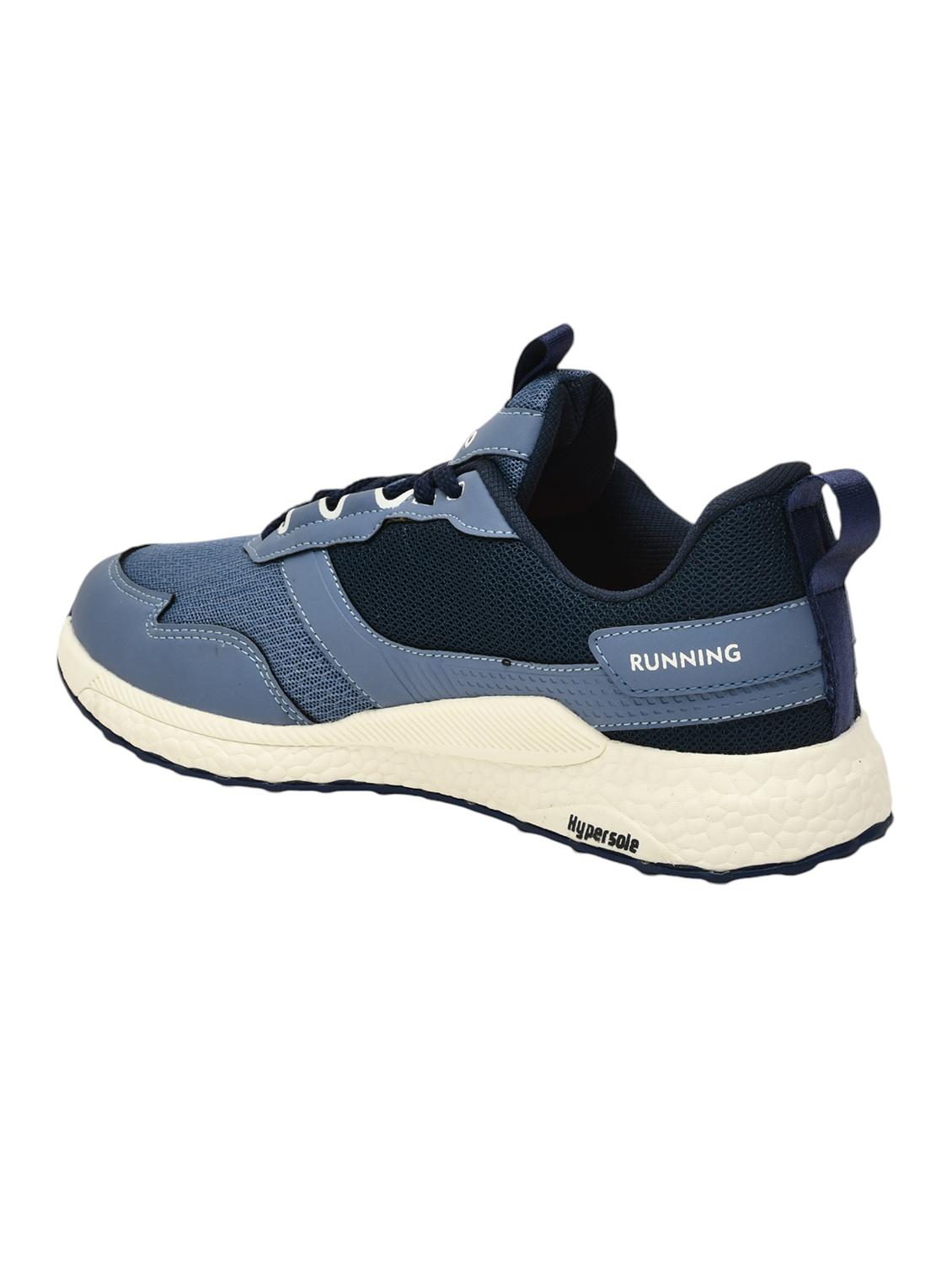 men blue lace up sport shoe - 22016335 - Standard Image - 3