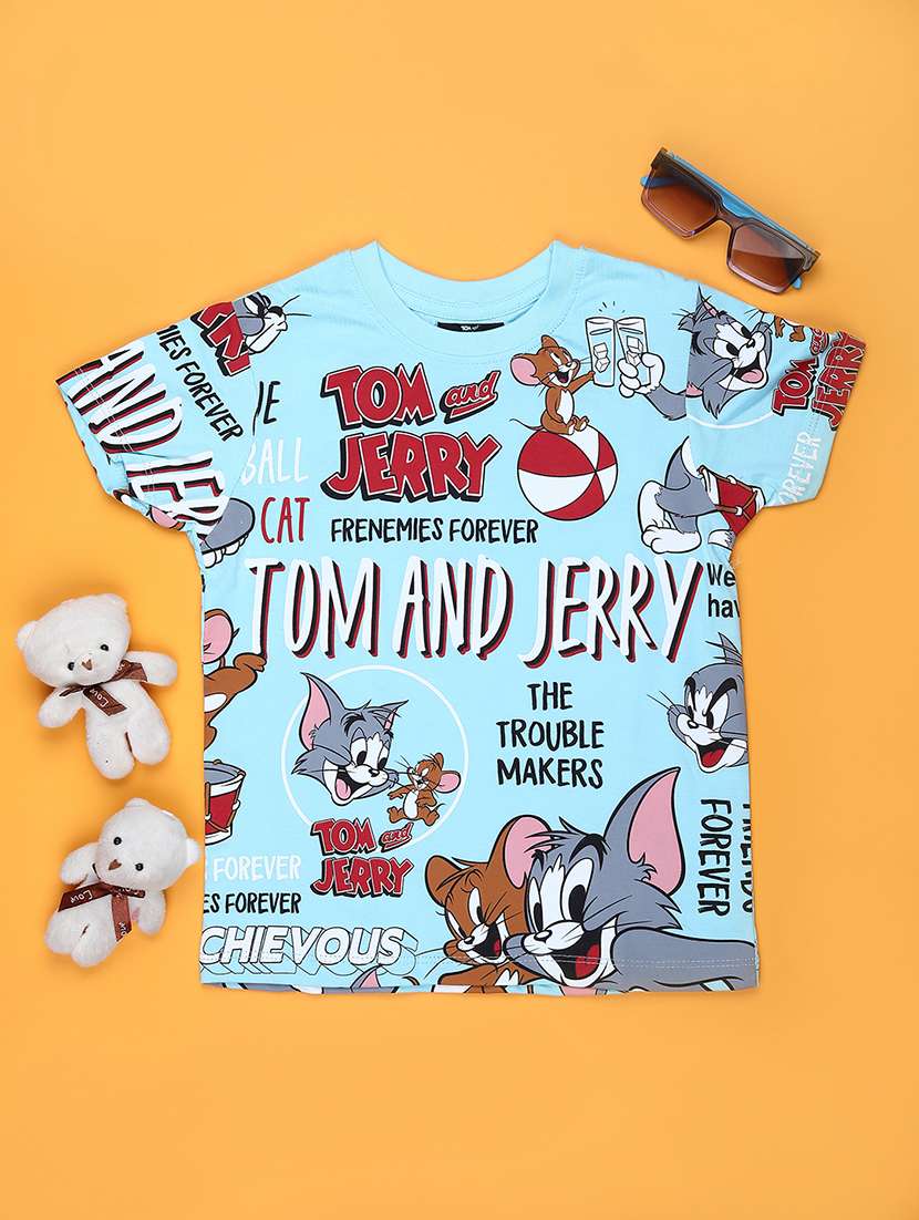 boys printed short sleeve t-shirt