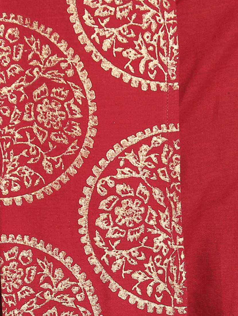 men printed mid rise draped dhoti - 22016470 - Standard Image - 3