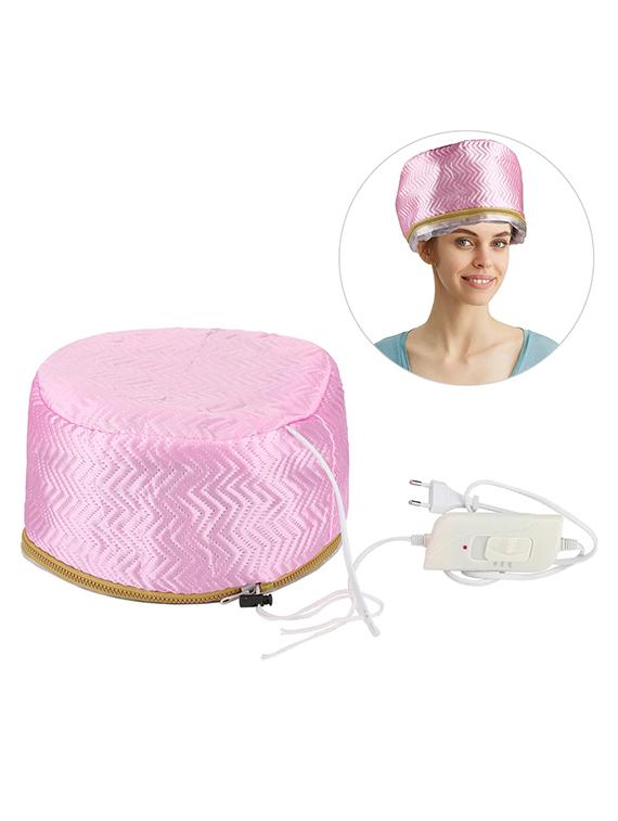 pink heating hair mask hair care