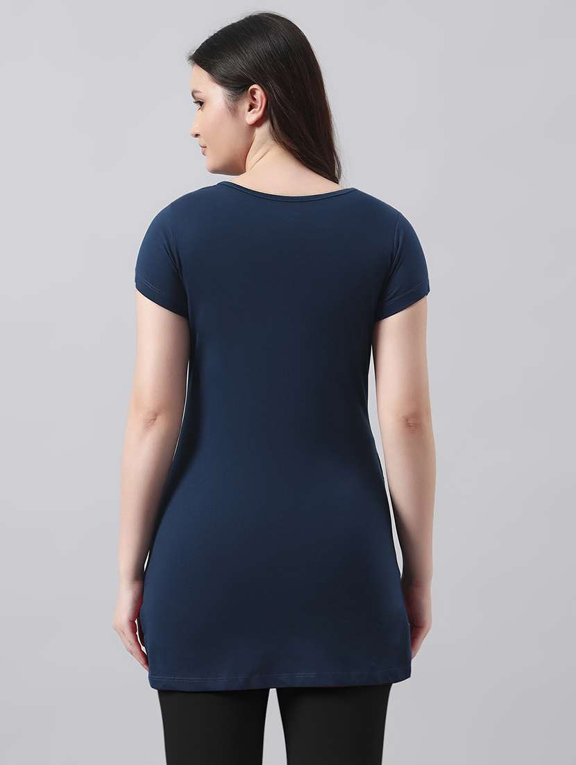 women printed short sleeve regular fit t-shirt - 22017405 -  Standard Image - 3