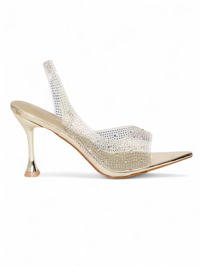 women embellished back strap sandal - 22017438 - Standard Image - 3