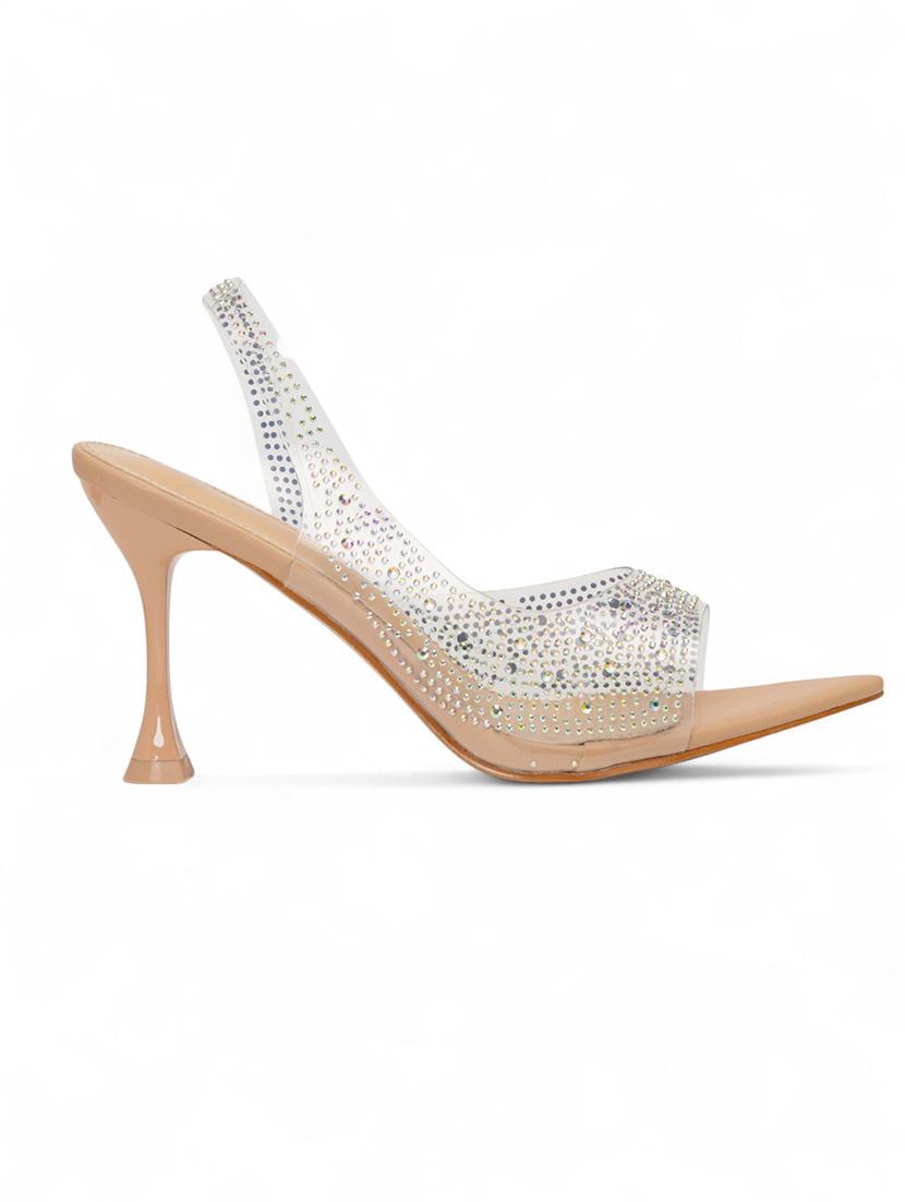 women embellished back strap sandal - 22017439 - Standard Image - 3