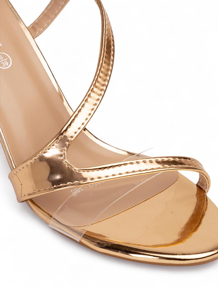 women copper ankle strap sandal - 22017442 - Standard Image - 5