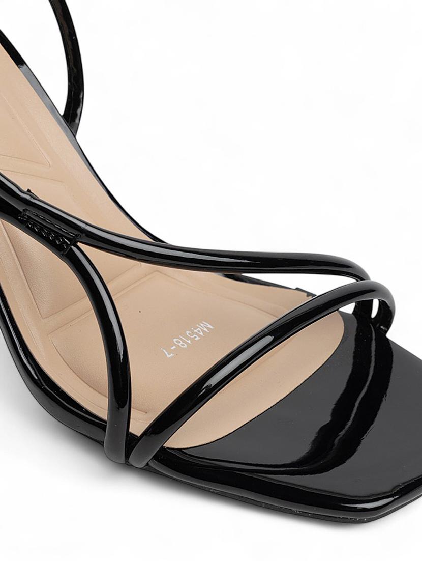 women black slip on sandal - 22017443 - Standard Image - 5