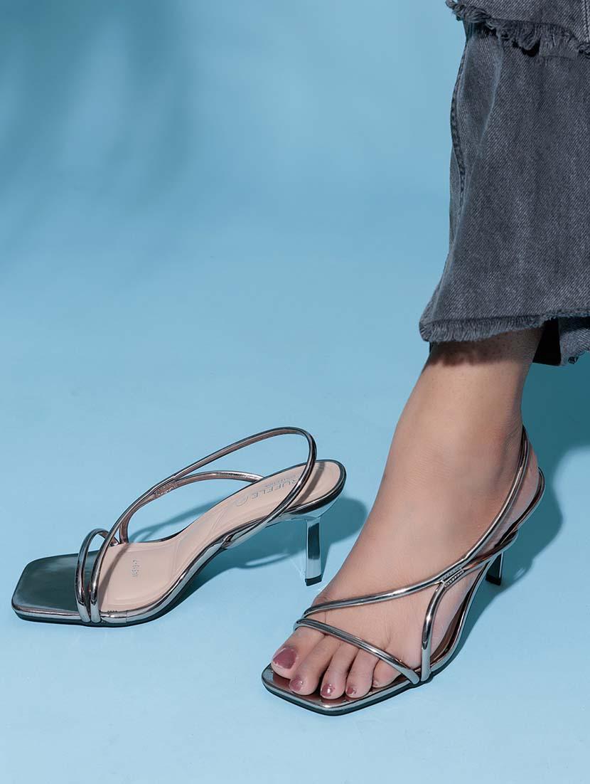 women metallic slip on sandal - 22017445 - Zoom Image - 0