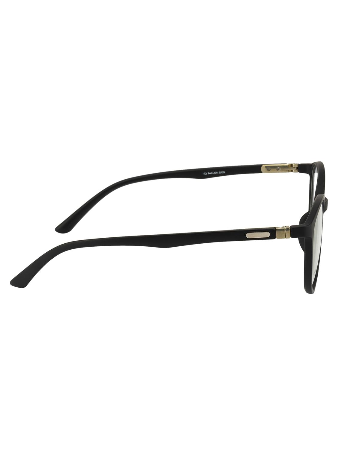 ted smith cat-eye matt black spectacles frame for women - 22017490 - Standard Image - 3