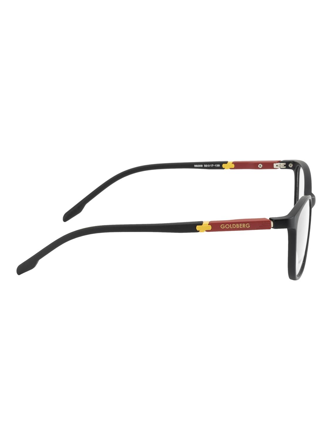 goldberg cat-eye matt black spectacles frame for women - 22017500 - Standard Image - 3
