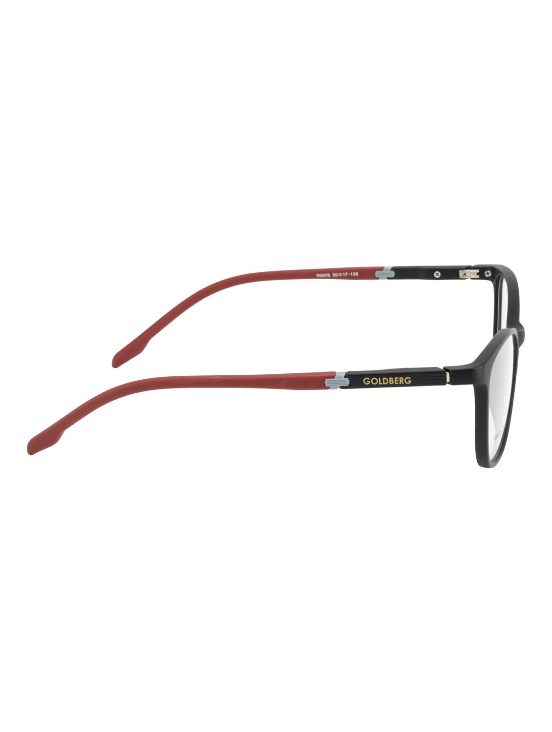 goldberg cat-eye matt black spectacles frame for women - 22017501 - Standard Image - 3