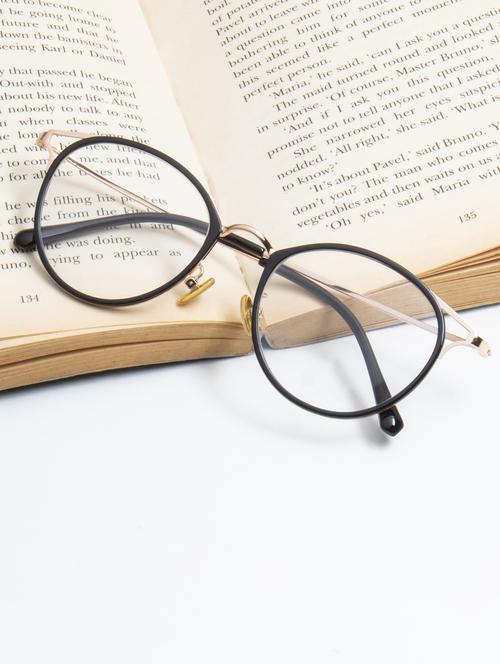 ted smith round spectacles frames for men & women - 22017672 - Standard Image - 0