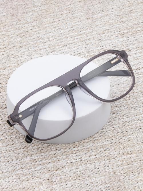 ted smith grey aviator premium italian acetate frames for unisex - 22017673 -  Standard Image - 0