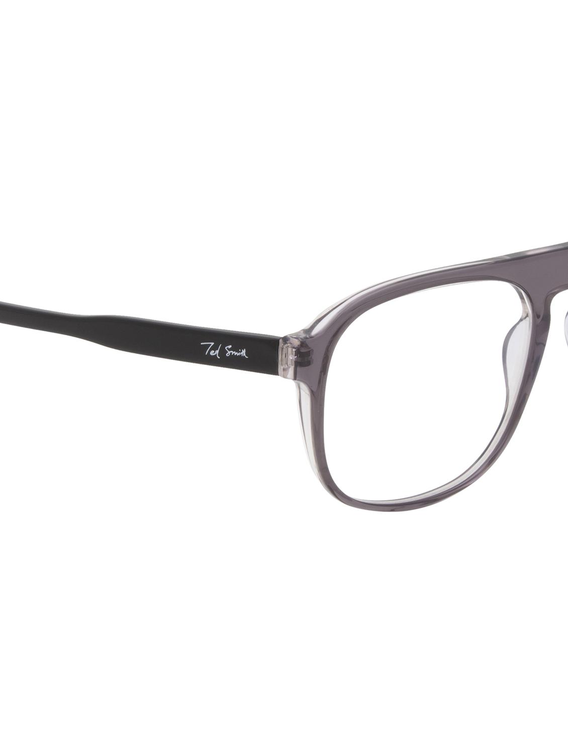 ted smith grey aviator premium italian acetate frames for unisex - 22017673 - Standard Image - 5