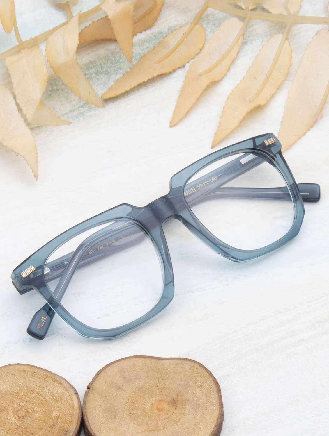 ted smith green square premium italian acetate frames for unisex