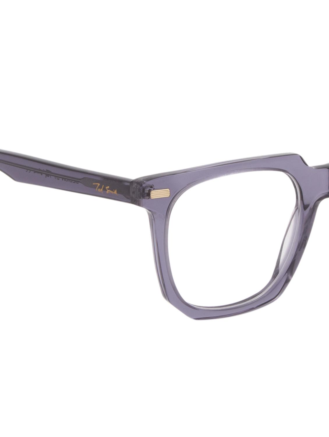 ted smith grey square premium italian acetate frames for unisex - 22017680 - Standard Image - 5