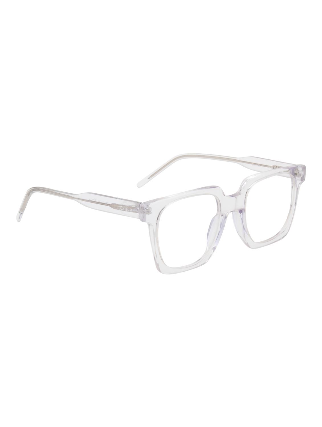 ted smith transparent square premium italian acetate frames for unisex - 22017692 - Standard Image - 3