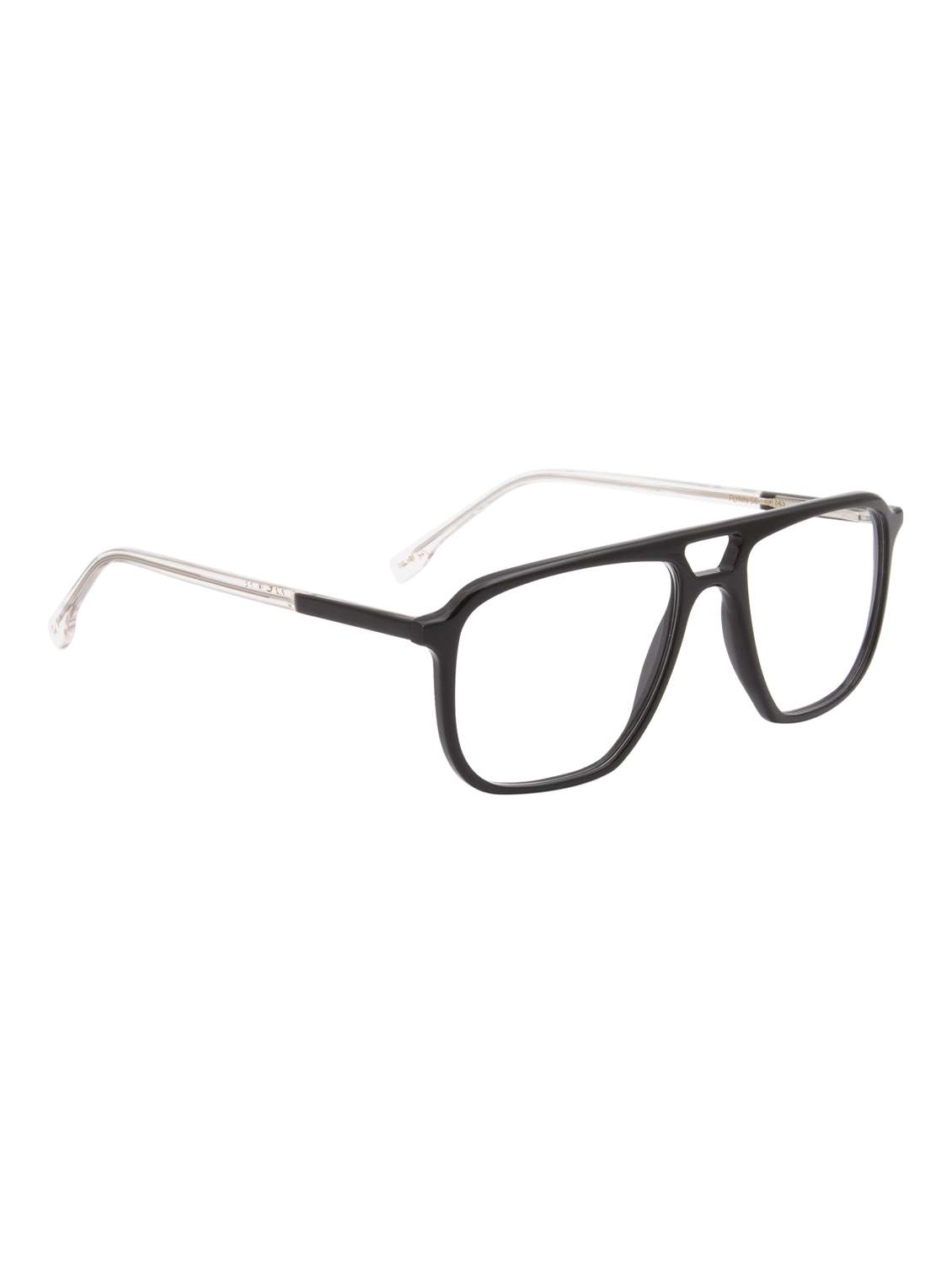ted smith black aviator premium italian acetate frame - 22017700 -  Standard Image - 3