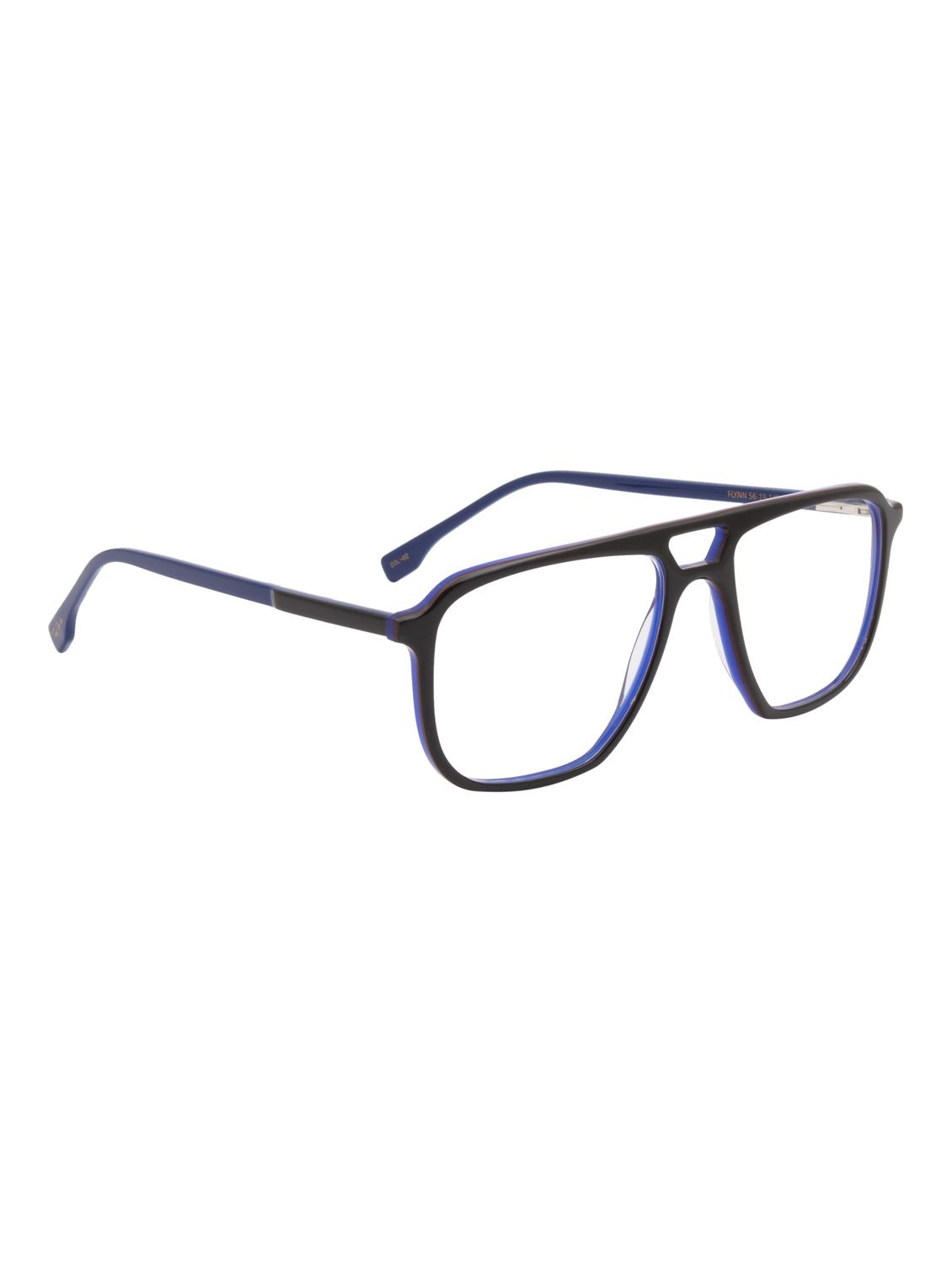 ted smith black inside blue aviator premium italian acetate frame - 22017701 - Standard Image - 3