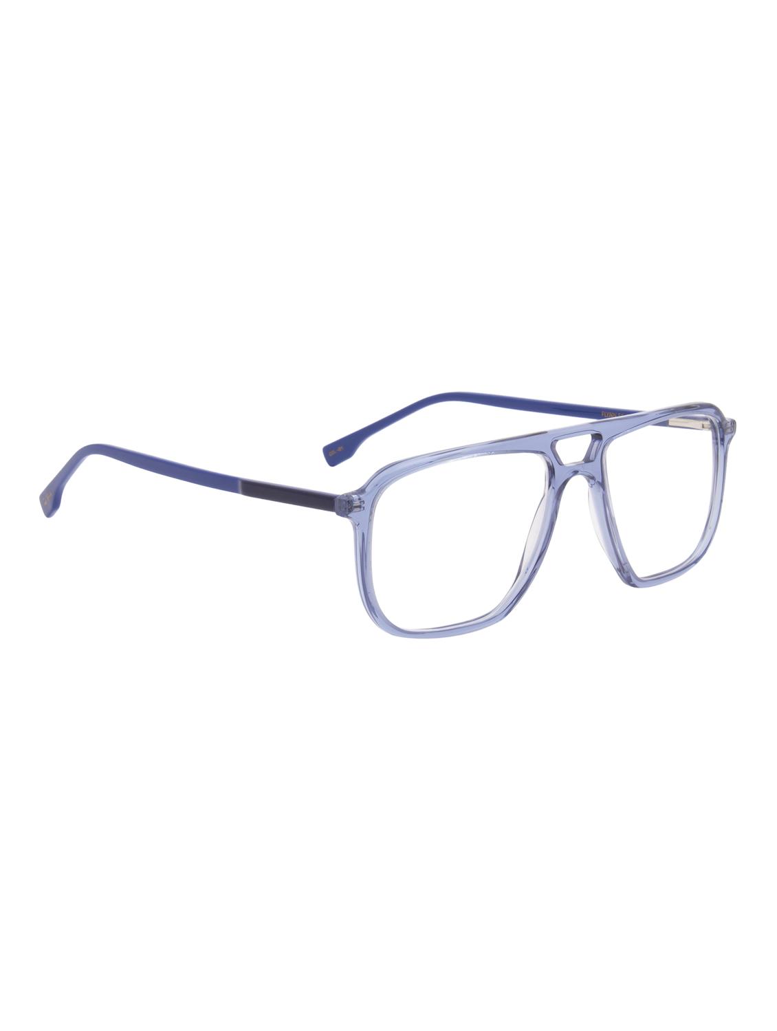ted smith transparent blue aviator premium italian acetate frame - 22017704 - Standard Image - 3