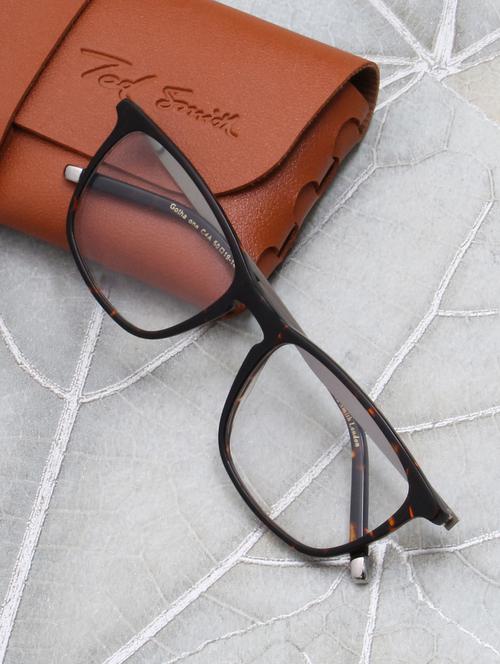 ted smith wayfarer spectacles frames for men & women - 22017759 - Standard Image - 0